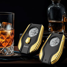 Load image into Gallery viewer, FANKAI Cigar Cutter, Double Guillotine, Stainless Steel Blades, Spring-loaded, Cutting Up to 62 Ring Gauge Cigars