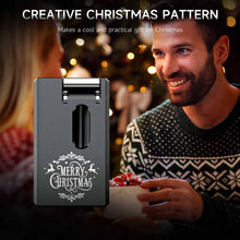 Load image into Gallery viewer, XIFEI 3-in-1 Cigar Pipe Lighter, Soft & Jet Flame, Windproof Adjustable Butane Lighter with Cigar V Cutter & Punch, Personalized Gift for Christmas, Birthdays, or Football Fans