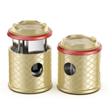 Load image into Gallery viewer, KEJIAR 4-in-1 Desktop Cigar Cutter with Cigar Stand, Two Size Guillotine Cutter, V-Shaped Cigar Cutter, Cuts up to 68 Ring Gauge Cigars