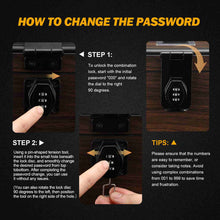 Load image into Gallery viewer, LIHTUN Cigar Humidor and Cigar Lighter Kit, Cedar Wood Cigar Case with Digital Hygrometer & Lock, All In One Butane Lighter, Holds Up to 50 Cigars