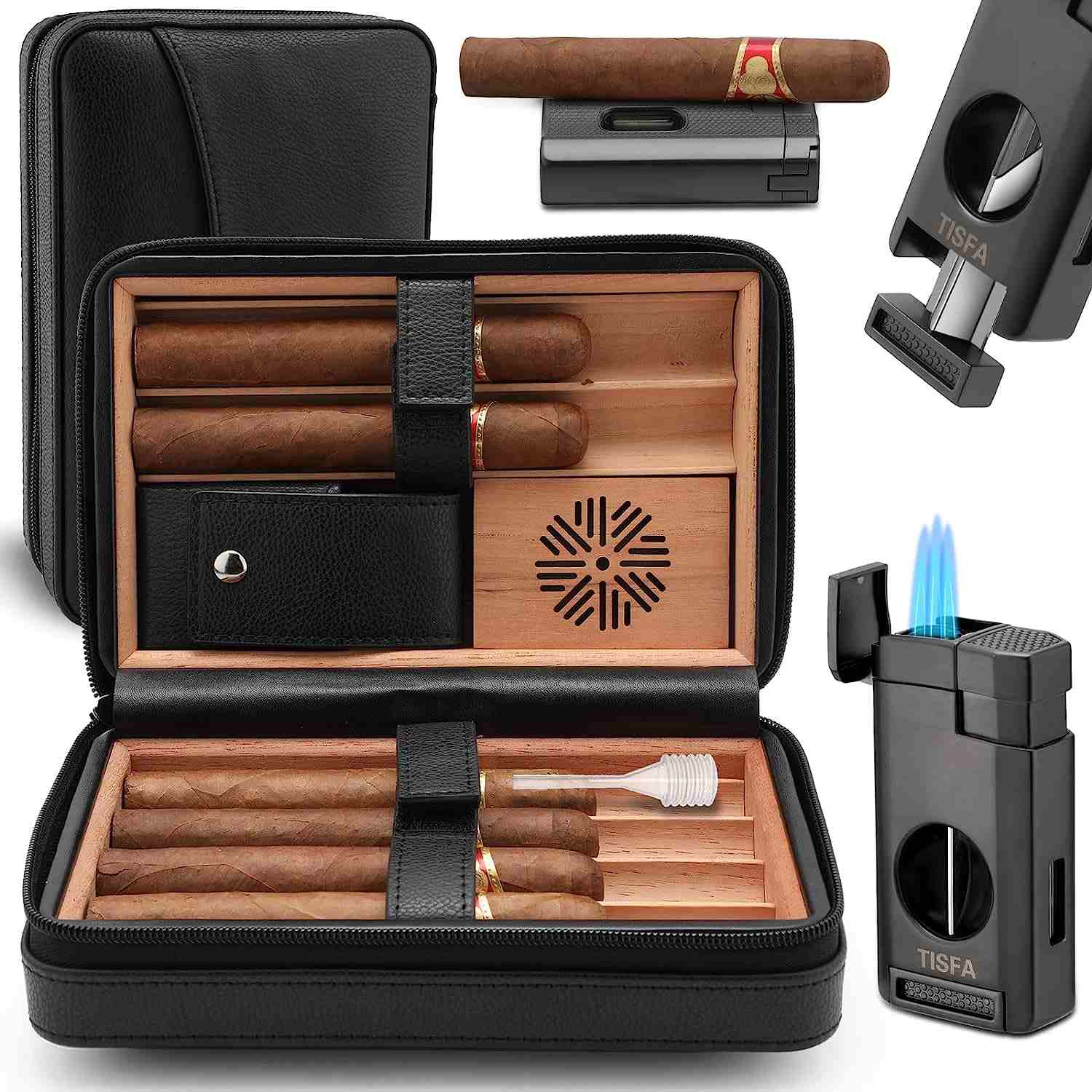 Cigar Safe 15-Cigar Travel Humidors