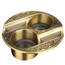 Load image into Gallery viewer, XIFEI Cigar Ashtray Metal Ashtrays for Patio/Home/Table Modern Ashtrays