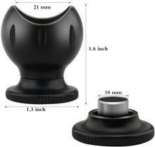 Load image into Gallery viewer, TISFA Cigar Stand with Cigar Punch, Portable and Compact Cigar Holder, 2 in 1 Cigar Rest for Travel Outdoor Indoor