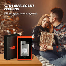 Load image into Gallery viewer, TISFA Cigar Torch Lighter with Built in Cigar Cutter, Triple Jet Flame Butane Lighter with Visible Window, Refillable Butane Windproof Lighters