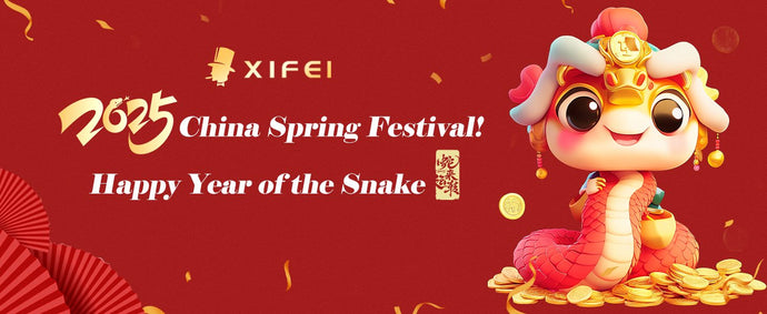 Holidays | Xifei Accessories Wishes You a Joyous Year of the Snake! Spring Festival Holiday Announcement