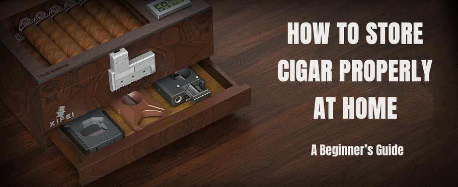 Cigar Tips | How to Store Cigars Properly at Home: A Beginner’s Guide