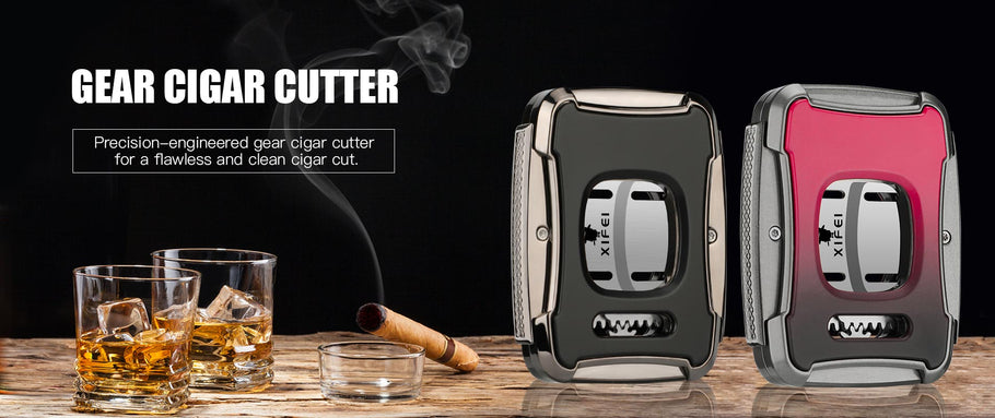New arrivals | Upgrade Your Cigar Game with XIFEI New Gear Cigar Cutter
