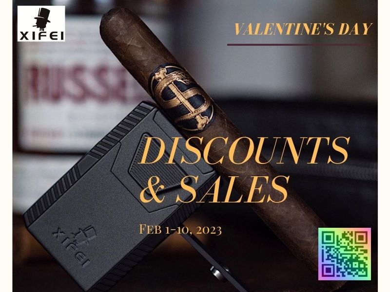 Discounts | Cigar Accessories for Valentine's Day | Valid From Feb 1 to Feb 10, 2023