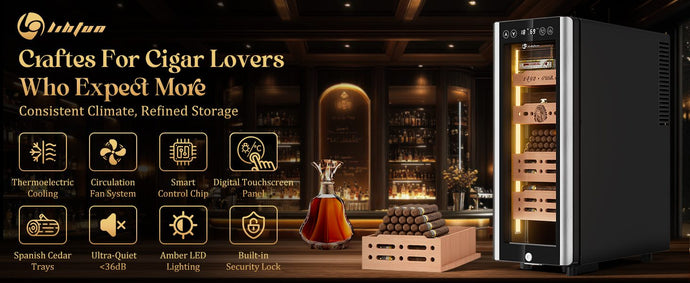 New arrivals | Discover LIHTUN’s Advanced 35L and 25L Electric Humidor Cabinets with Smart Climate Control Precision