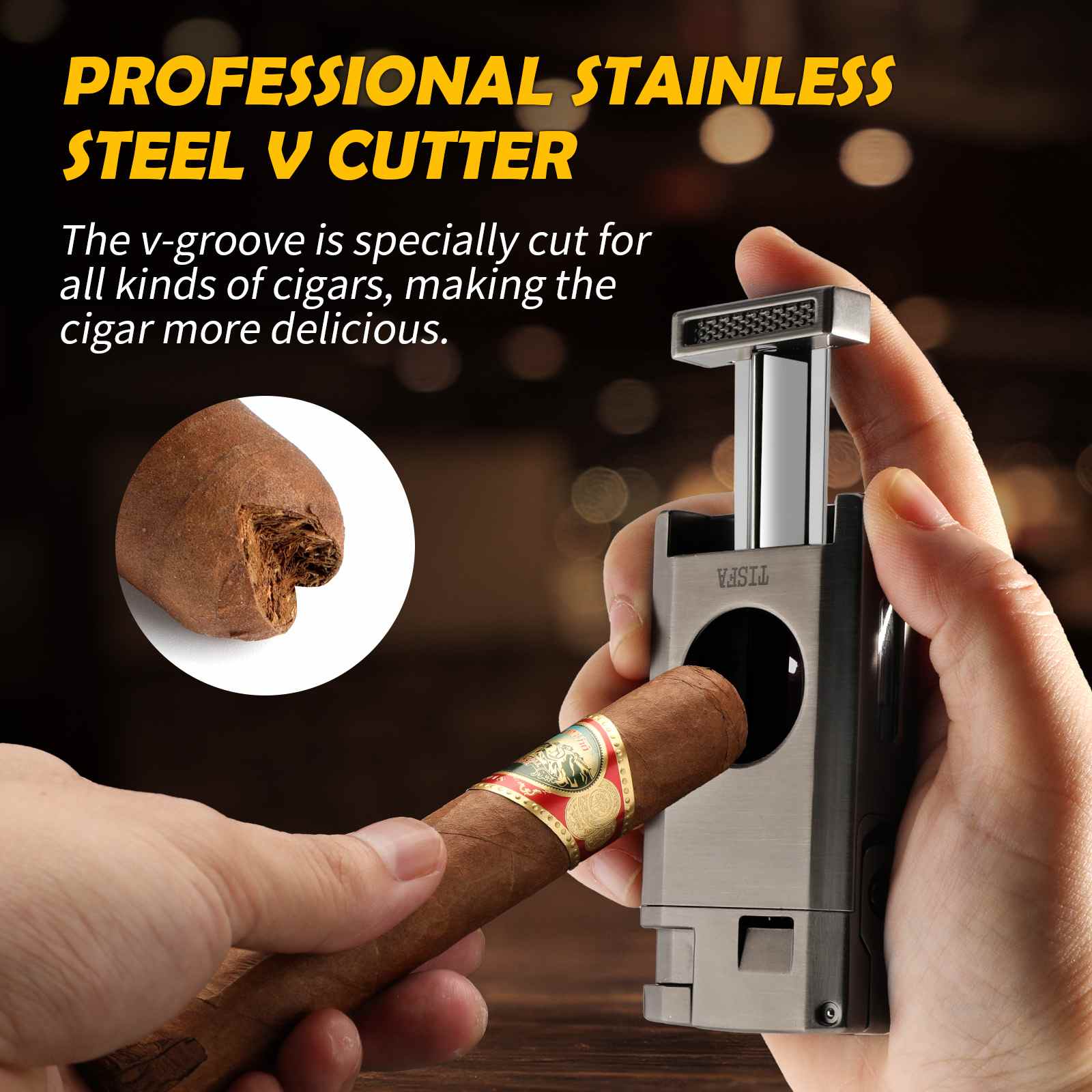 Double Jet Flame Torch Lighter - The Hippie - Touch Of Modern