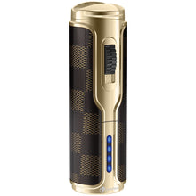 Load image into Gallery viewer, LIHTUN 3-in-1 Cigar Lighter with Cigar Punch Cigar Holder
