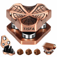 Load image into Gallery viewer, TISFA Cigar Punch with Cigar Stand, 3 Sizes Cigar Punch Cutter, Metal Cigar Hole Punch
