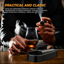 Load image into Gallery viewer, Cigar Ashtray Lightweight and Portable Indoor Outdoor Cigarette Ash Tray
