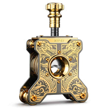 Load image into Gallery viewer, XIFEI Desktop Cigar Cutter, Precision Guillotine Cutter, Stainless Steel Blades, Intricately Dragon Pattern &amp; Integrated Hollowed-Out Design, Cut up to 58 Ring Gauge Cigars, Luxury Cigar Gift for Men

