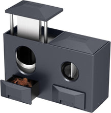 Load image into Gallery viewer, FANKAI 2-in-1 Desk Cigar Cutter, Table SV Cutter with 2 Drawers, Sharp Stainless Steel Blade, Cutting Up to 57 and 67 Ring Gauge Cigars
