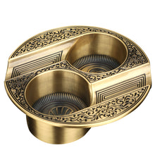 Load image into Gallery viewer, XIFEI Cigar Ashtray Metal Ashtrays for Patio/Home/Table Modern Ashtrays
