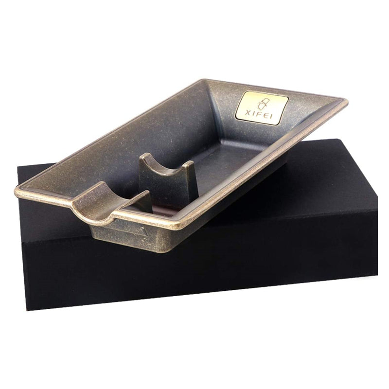 XIFEI Fashion Vintage Cigar Ashtray Bronze Color Household Cigar ashtr