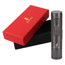 Load image into Gallery viewer, XIFEI Cigar Lighter, Cigar Puncher, Cigar Draw Enhancer, Cigar Stand, All-in-one Lighter
